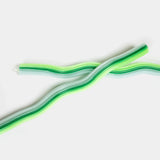 Wiggle Candles - Vibrant Green Tapers