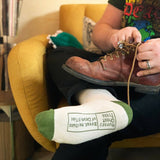 Death and Time Crew Socks