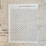 Minimal Mending + Embellishment Transfer: Persimmon Flowers