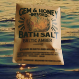 Baltic Amber  Bath Soak or Body Scrub Organic