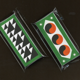 Geomegtric Yin Yang Risograph Printed Matches