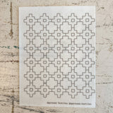 Minimal Mending + Embellishment Transfer: Persimmon Flowers