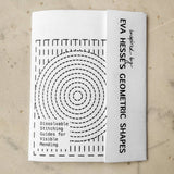 Mending + Embellishment Transfer: Eva Hesse Geometric Shapes