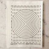 Mending + Embellishment Transfer: Eva Hesse Geometric Shapes