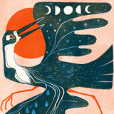 Riverbird Art Print 