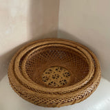 Vintage Japanese Nesting Baskets — Set of 3