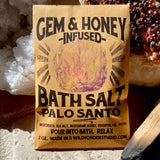 Palo Santo Bath Soak/Body Scrub