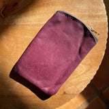 Oxblood Leather Pouch