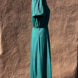 1940s Rayon Shirtwaist Dress