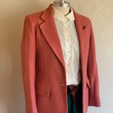 SCALLOPED IVORY BLOUSE (ORVIS)