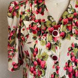 1970s STRAWBERRY FEELS DRESS