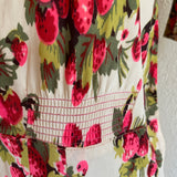 1970s STRAWBERRY FEELS DRESS