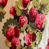 1970s STRAWBERRY FEELS DRESS
