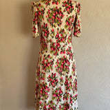 1970s STRAWBERRY FEELS DRESS