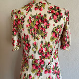 1970s STRAWBERRY FEELS DRESS