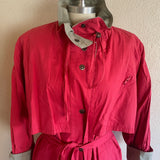 1980s FUCHSIA UTILITY TRENCH