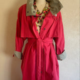 1980s FUCHSIA UTILITY TRENCH