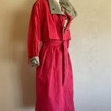 1980s FUCHSIA UTILITY TRENCH