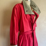 1980s FUCHSIA UTILITY TRENCH
