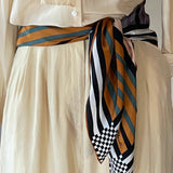 *P* Christian Fischbacher Silk Scarf — 1990s