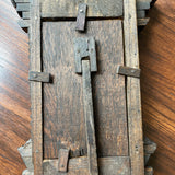 Tramp Art Picture Frames, Pair, ANTIQUE