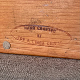 Vintage Handmade Wooden Box