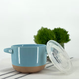 Stoneware Soup Crock w/ Lid