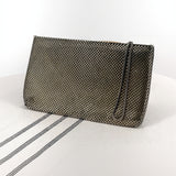 Textured clutch bag on a white background