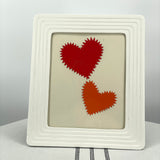 White Ceramic Frame