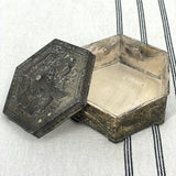 Silver-Plated Japanese Trinket Box