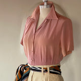 1940s Sun-Faded Lounge Blouse