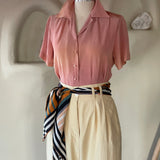 1940s Sun-Faded Lounge Blouse