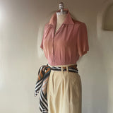 1940s Sun-Faded Lounge Blouse