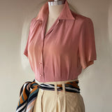 1940s Sun-Faded Lounge Blouse