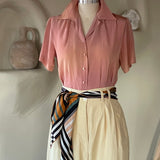 1940s Sun-Faded Lounge Blouse