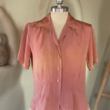 1940s Sun-Faded Lounge Blouse