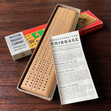 Vintage Cribbage Board