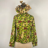 Vintage 70s Italian Printed Blouse