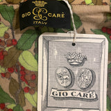 Vintage 70s Italian Printed Blouse