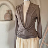 * Rick Owens Plunge Cowl Top