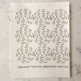 Mending + Embellishment Transfer: Eva Hesse Geometric Shapes