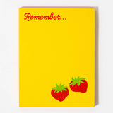 Strawberry Notepad