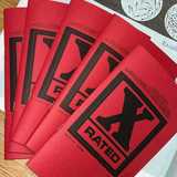 X-Rated: ASC-II Art • Risograph Printed Zine
