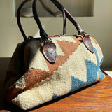 Vintage Southwestern Kilim Doctor Bag