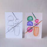 Abstract - Color Me Postcards