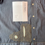 Minimal Mending + Embellishment Transfer: Diagonals